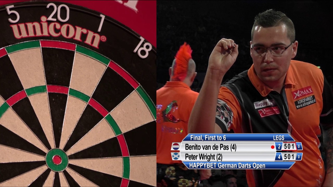 HappyBet German Darts Open - Final - Benito van de Pas v Peter Wright