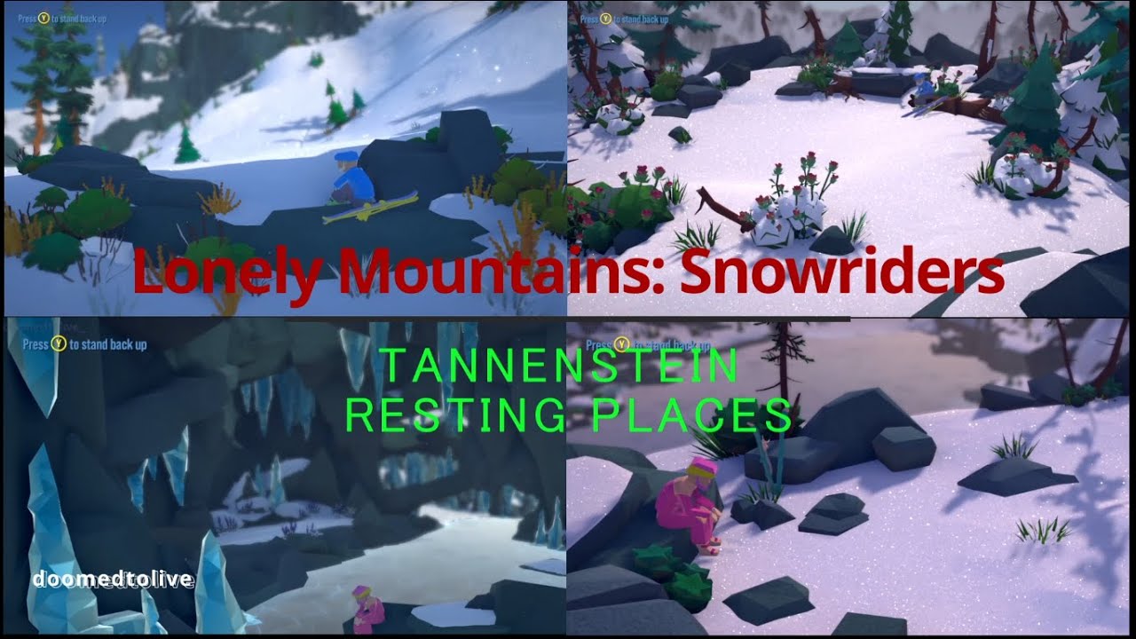 Tannenstein Resting places  - Lonely Mountains: Snow Riders