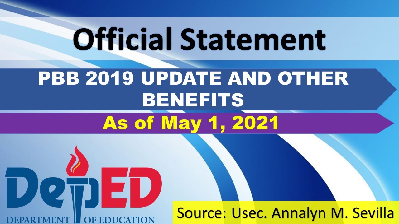 DEPED PBB UPDATE 2021