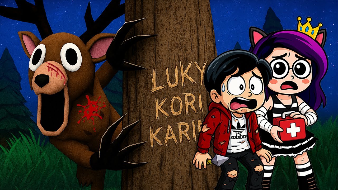 ME CONVERTI en ASESINO con MI FAMILIA en 99 Noches en el Bosque Roblox!