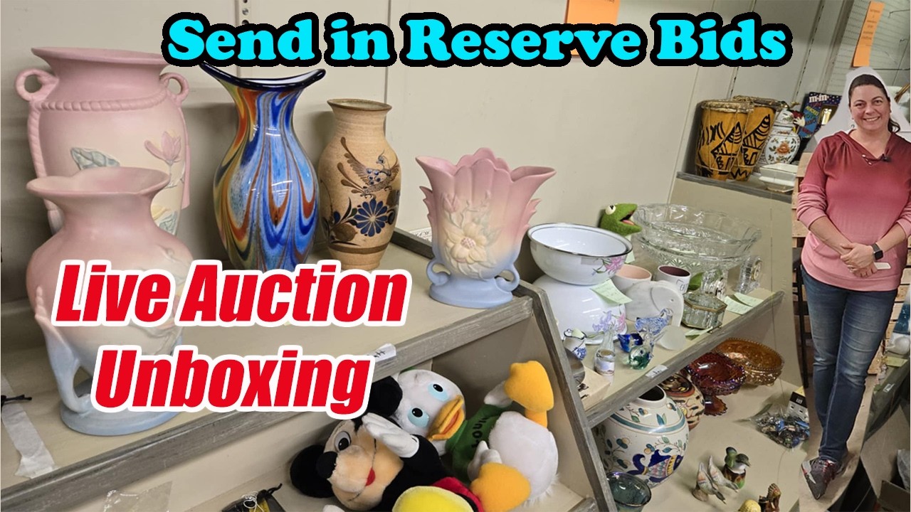 LIVE Early Access Auction Preview – Vintage, Unique & Must-See Finds!