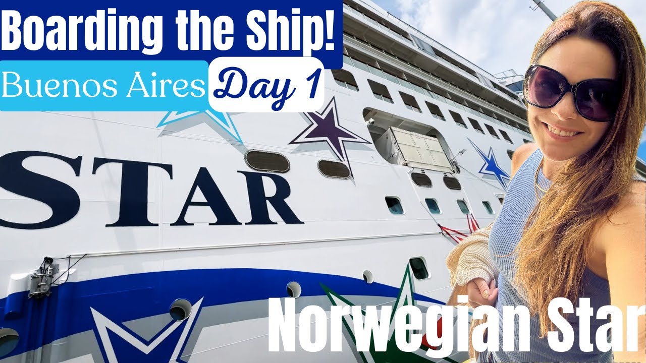 Посадка на NCL Star в Буэнос-Айресе | 16 дней в одиночку по Южной Америке и Антарктиде!