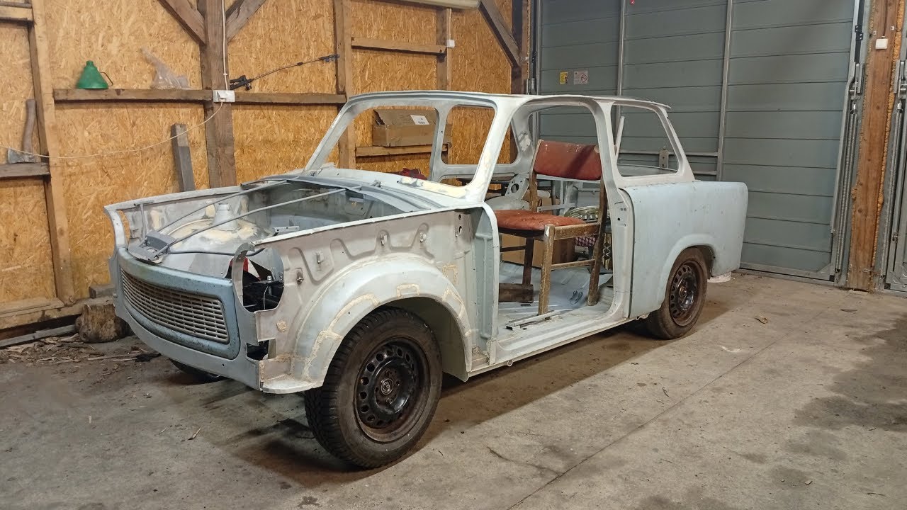 Trabant Vlog #12 Podwozie cz.2 - Przednie zawieszenie z hamulcami tarczowymi