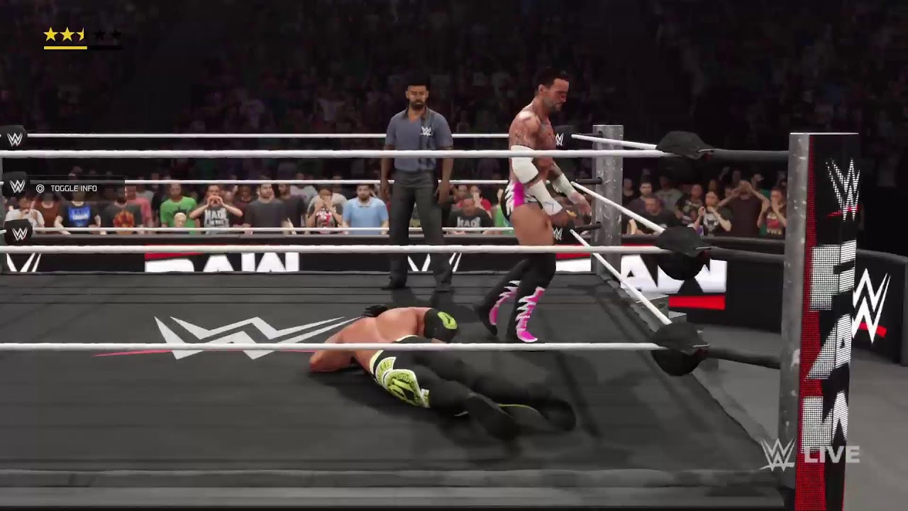 AJ Styles Vs CM Punk - Recreation 2K25