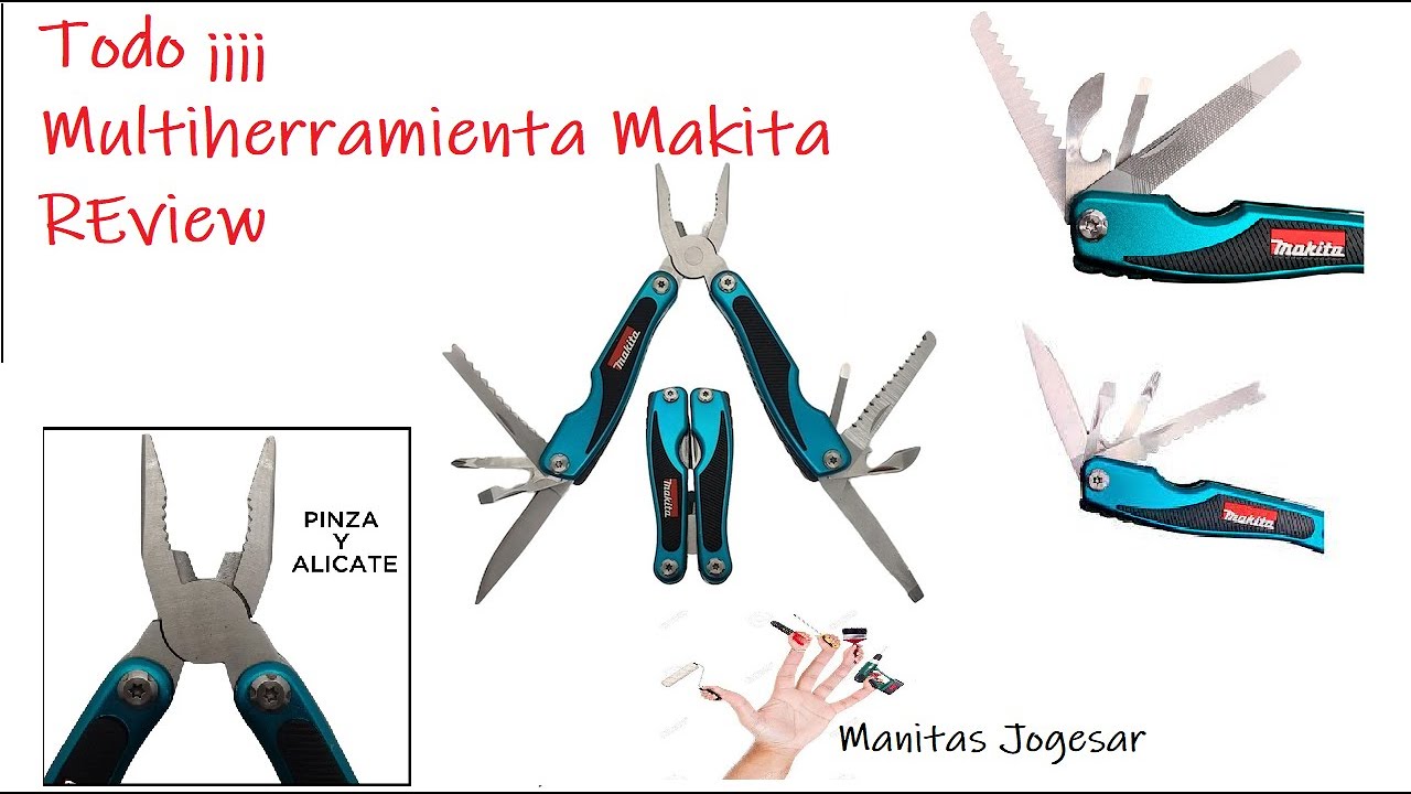 Multiherramienta Makita  / Navaja / Pinzas