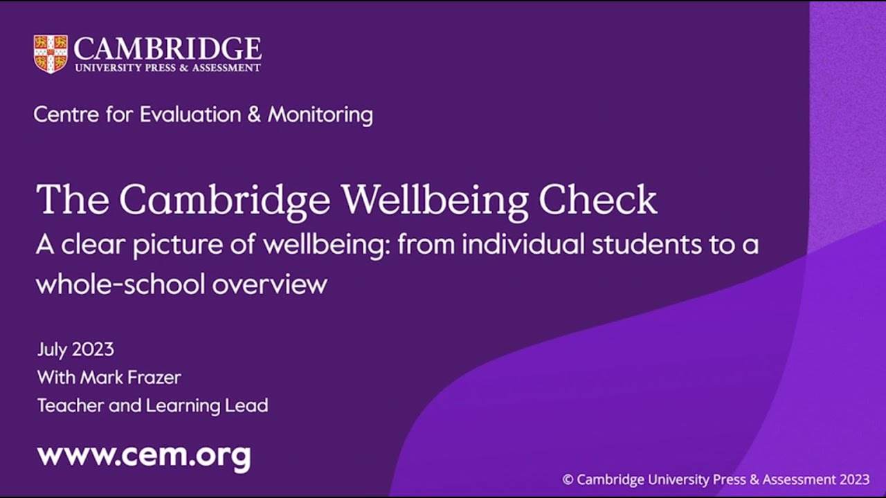 Promoting positive student wellbeing in schools