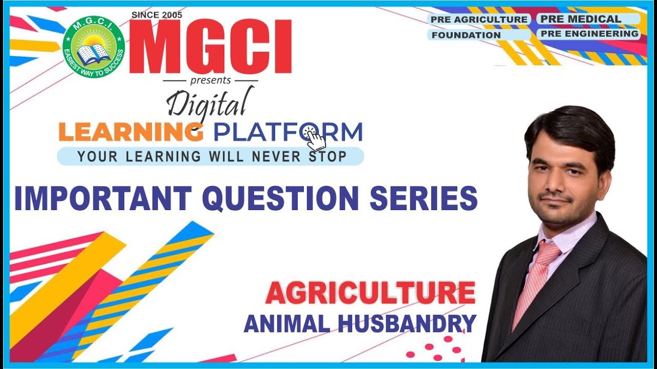 IMP QUESTION SERIES : ANIMAL HUSBANDRY : MGCI INDORE : VIJAY JAT SIR