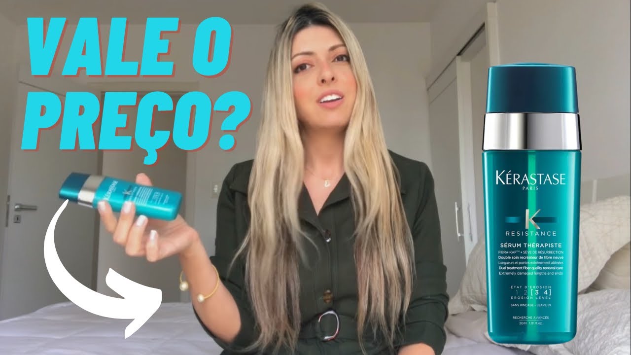 Resenha SÉRUM THÉRAPISTE KERASTASE no cabelo fino e loiro💸Vale o preço?