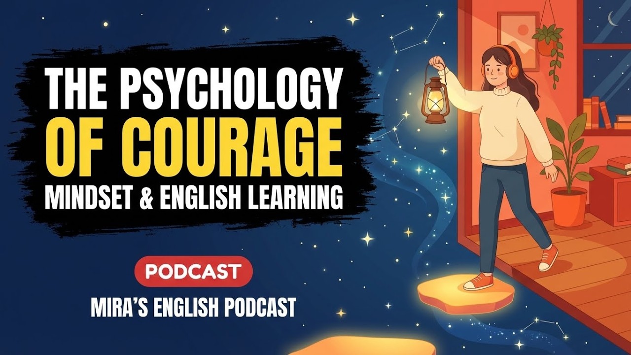 The Psychology of Courage | Mira’s English Podcast | Mindset & English Learning