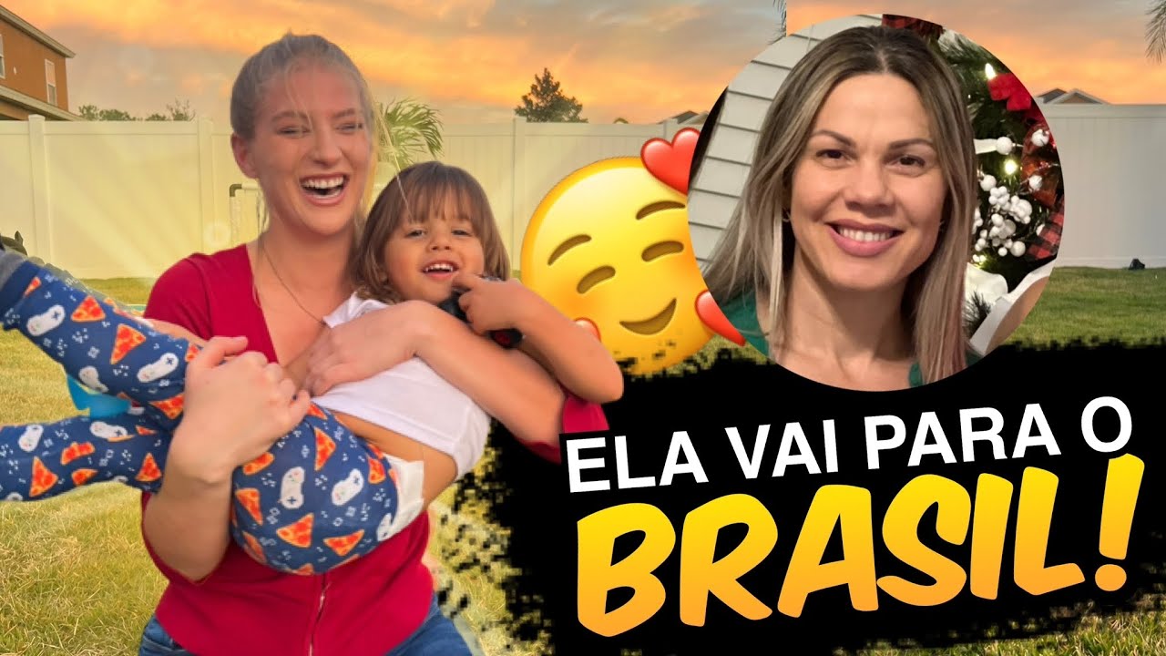 A MAE BIOLÓGICA DO LOGAN VAI PRO BRASIL…!!!