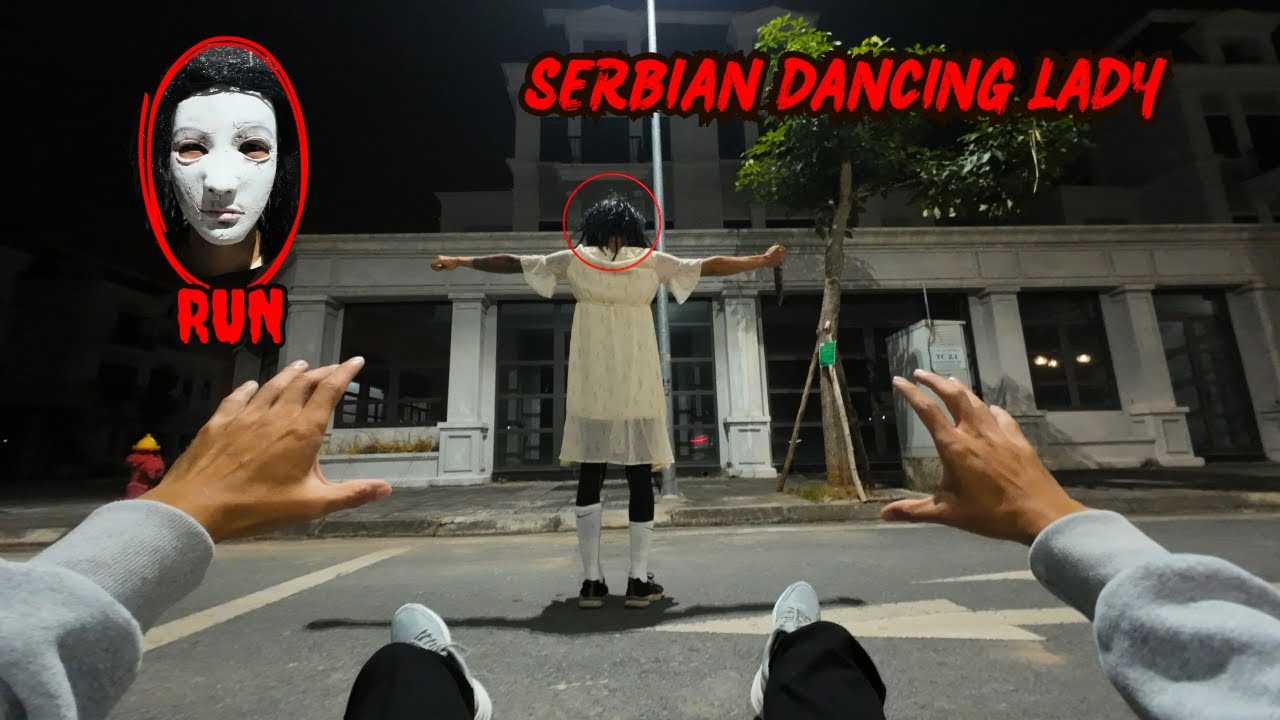 Serbian Dancing Lady Part 2 - Horror Parkour POV | The Escape Run