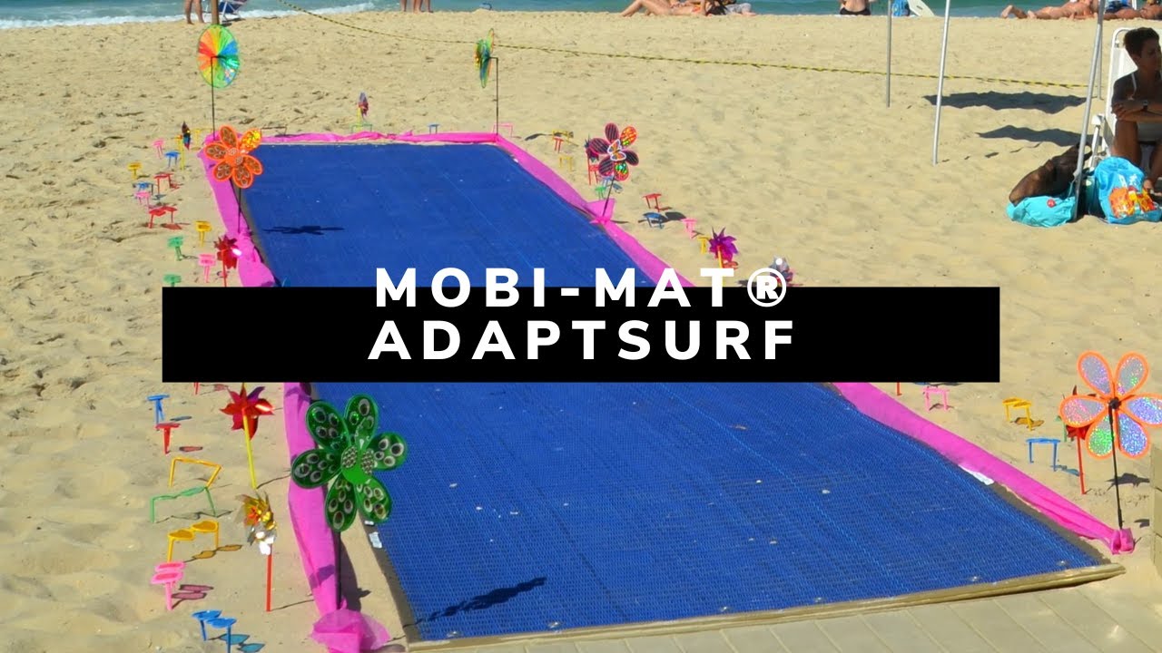 Mobi-mat­® - Installation by ADAPTSURF