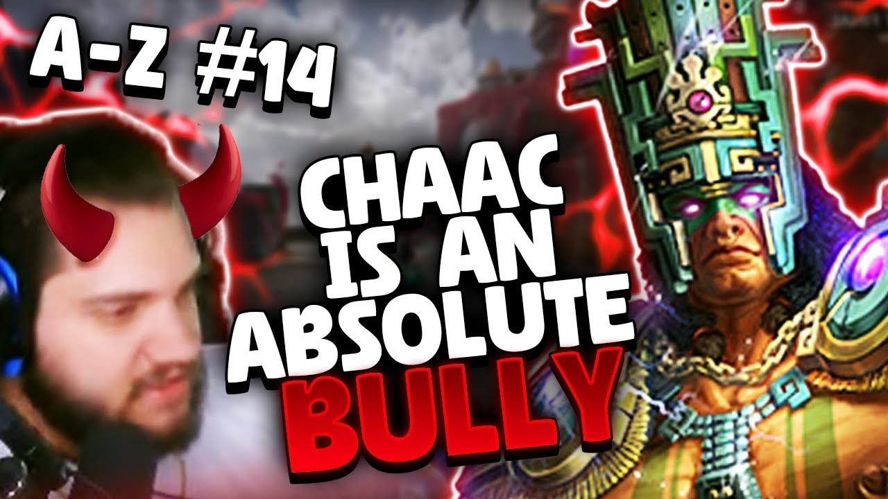 CHAAC'S HEALING DOES DAMAGE AND HE HAS AXE EVERY 2 SECONDS! - Smite 2 A-Z Series