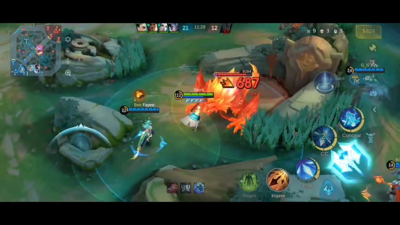 MLBB Miya Epic Comeback to Epic Comeback Gameplay