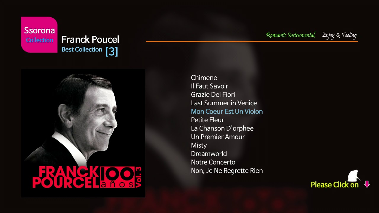 B-165 Franck Pourcel [Best Collection 03].....LP Style 12 Tracks