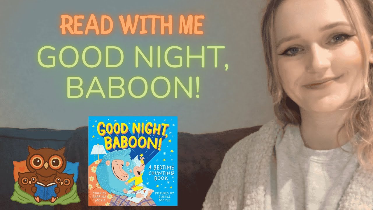 Read With Me: Good Night Baboon | Bedtime Story Read Aloud for Toddlers