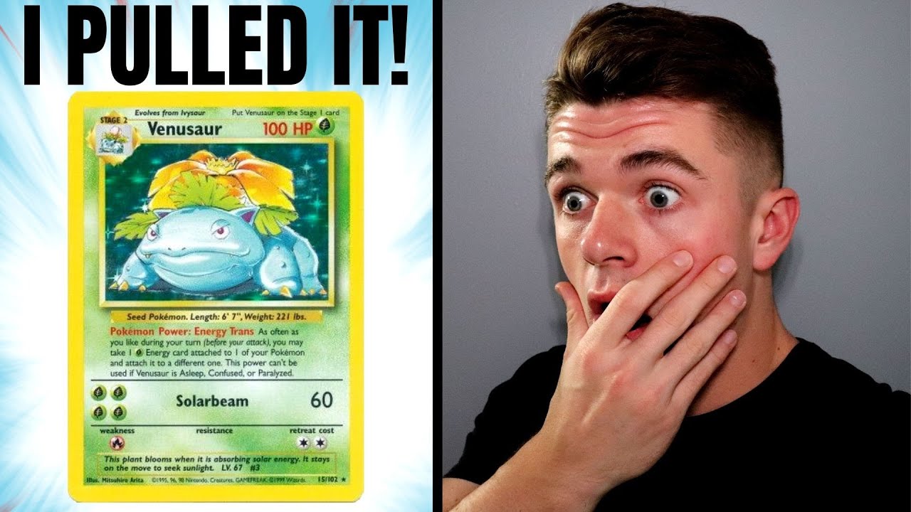 I PULLED THE BASE SET VENUSAUR! #Shorts