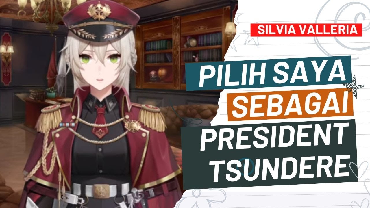 INILAH VTUBER YANG NYAPRES - SILVIA VALLERIA TSUNDERE | VTUBER ID