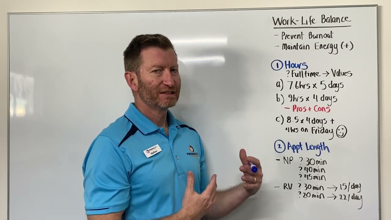 Your first job as a physio: Work-Life Balance