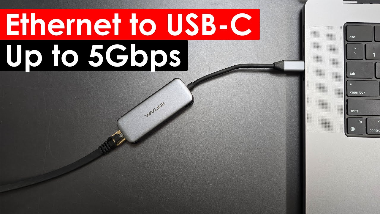 Is This the FASTEST USB-C to Ethernet Adapter? WAVLINK 5Gbps Tested