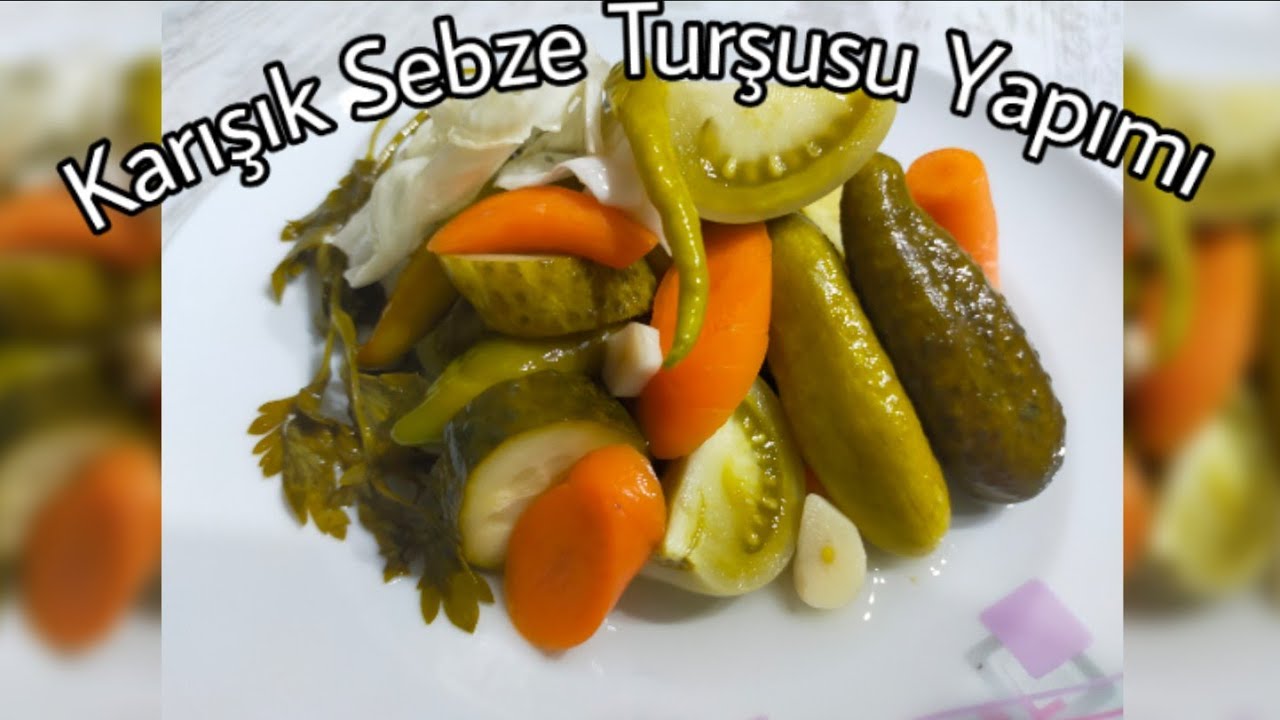 Karışık Sebze Turşusu