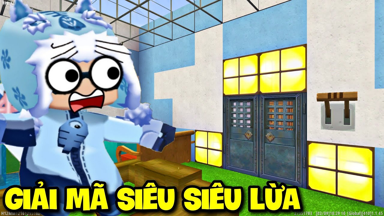 MAP GIẢI MÃ LỪA NHẤT THẾ GIỚI TRONG MINI WORLD | MEOWPEO MINI GAME