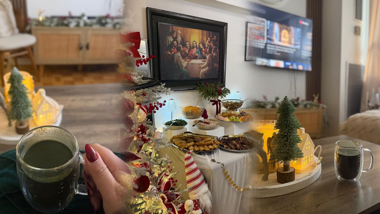 Cozy New Year Moments 🎊 | Dinner Preparations ✨ | Cleaning And Resetting 💕