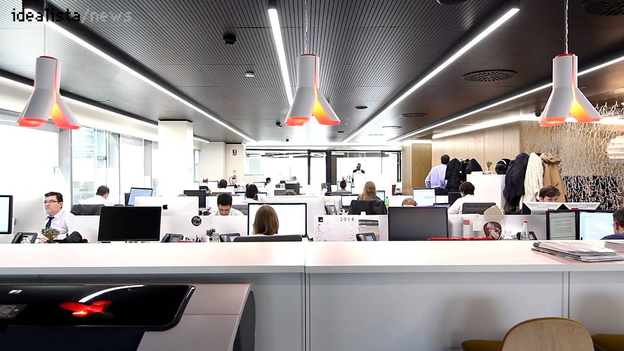 Así es un centro de trabajo eficiente de estilo americano