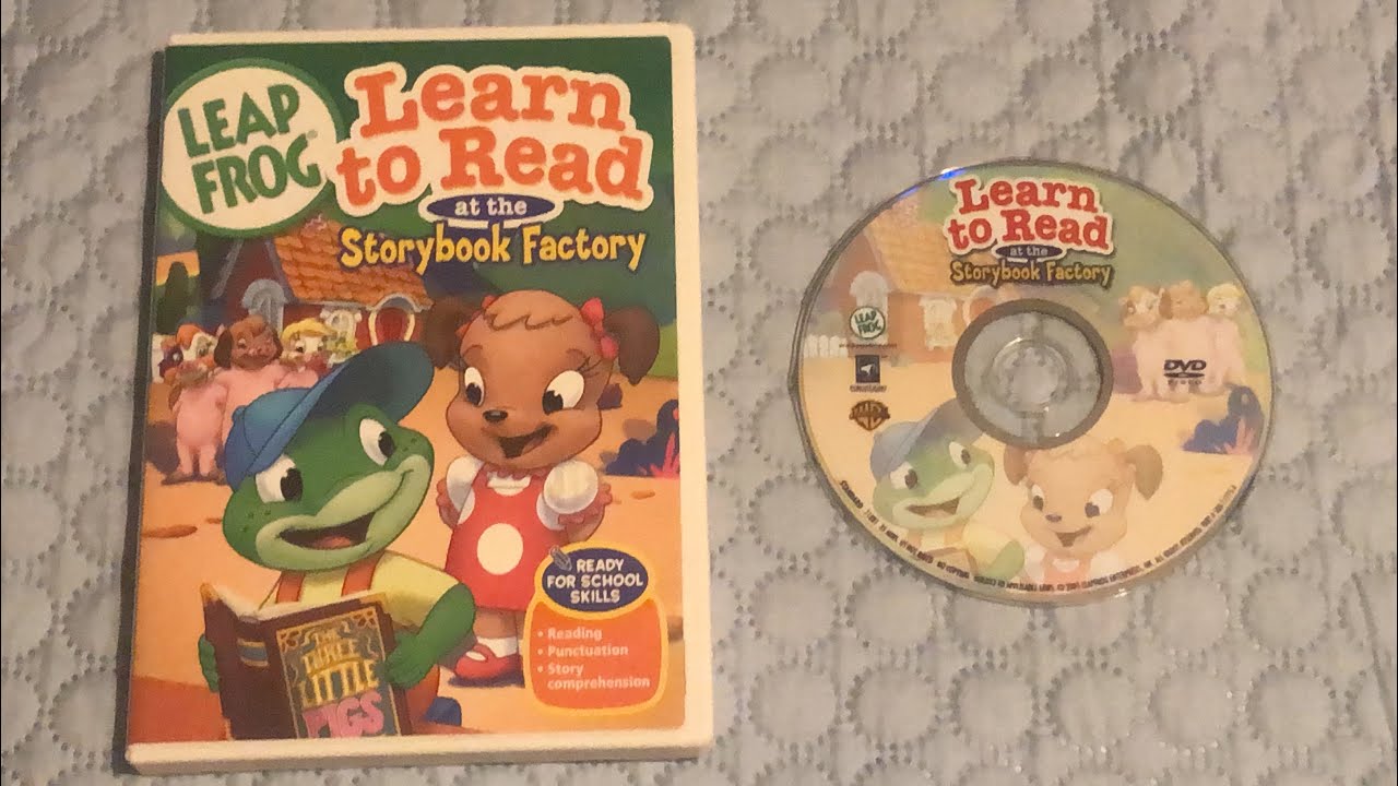 Opening to LeapFrog: Learn To Read at the Storybook Factory 2005 DVD