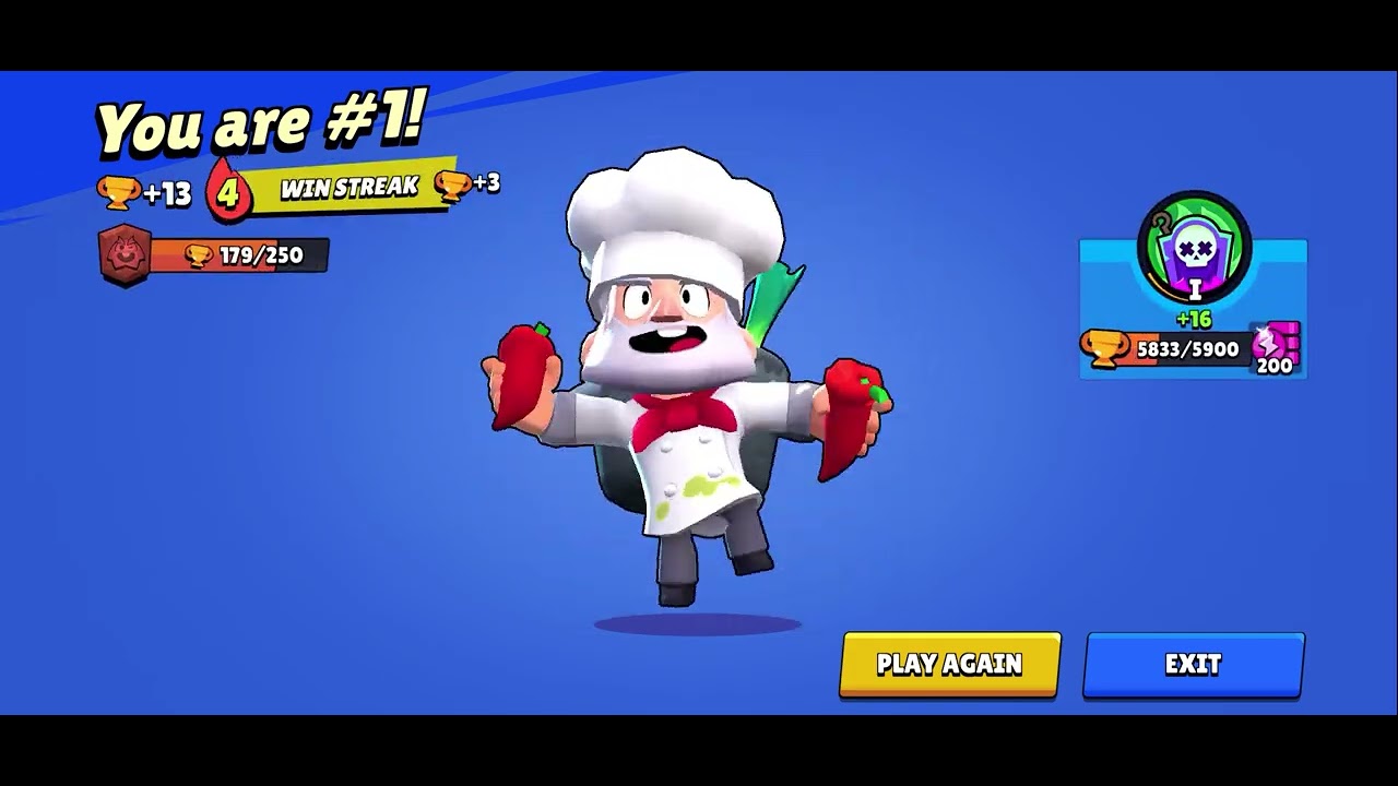 Dynamite 0 trophies to 250 trophies🏆