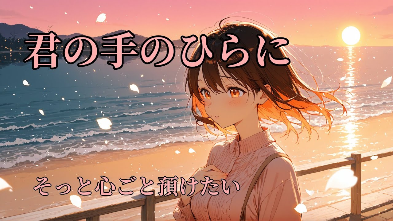【オリジナル曲】君の手のひらに｜歌詞付き（バラード）