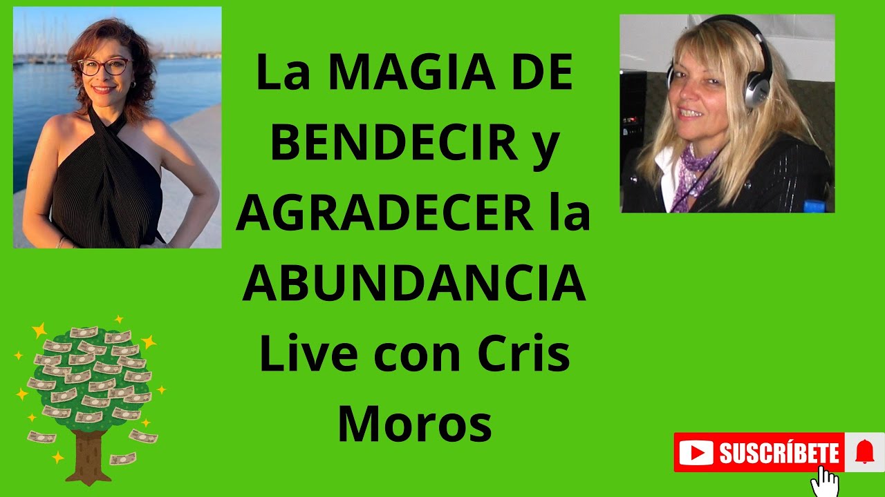 Con Cris Moros, Creadora de Centro Amoroso. Madrid... Abundancia y más 