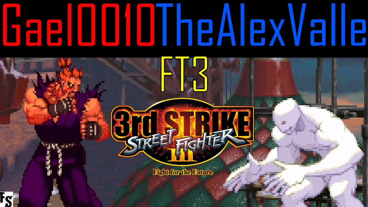 Street Fighter III: Third Strike - Gael0010 [Gouki/Elena] vs TheAlexValle [Twelve] (Fightcade FT3)