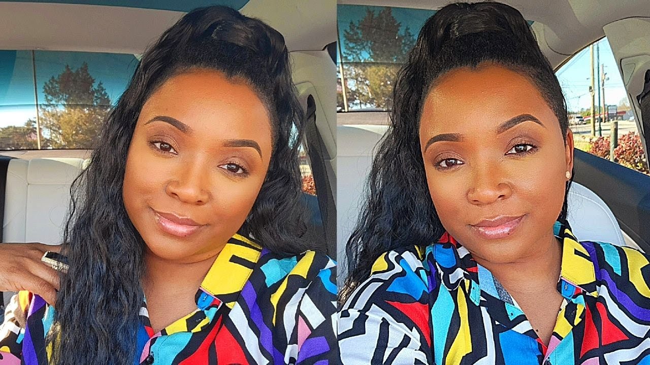 AMAZON WRAP AROUND PONYTAIL HAIR TUTORIAL/MISSJAYY