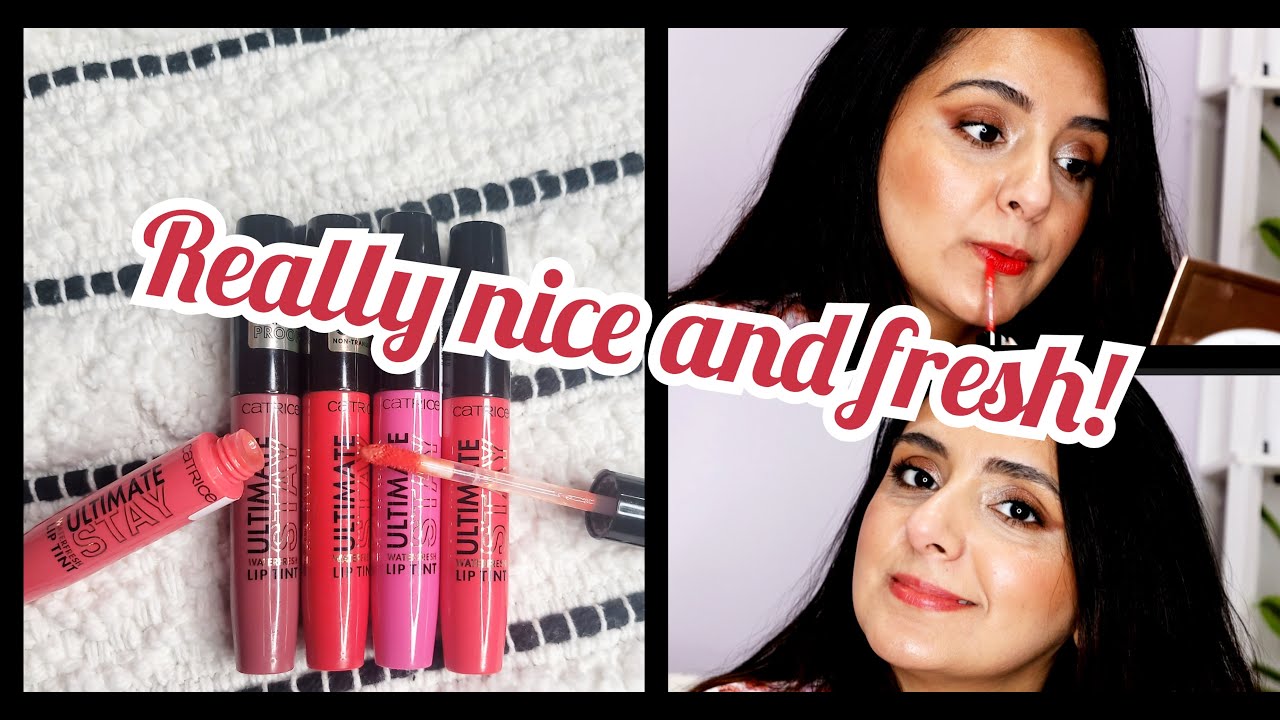 *NEW*  CATRICE ULTIMATE STAY WATERFRESH LIP TINT - All Swatches