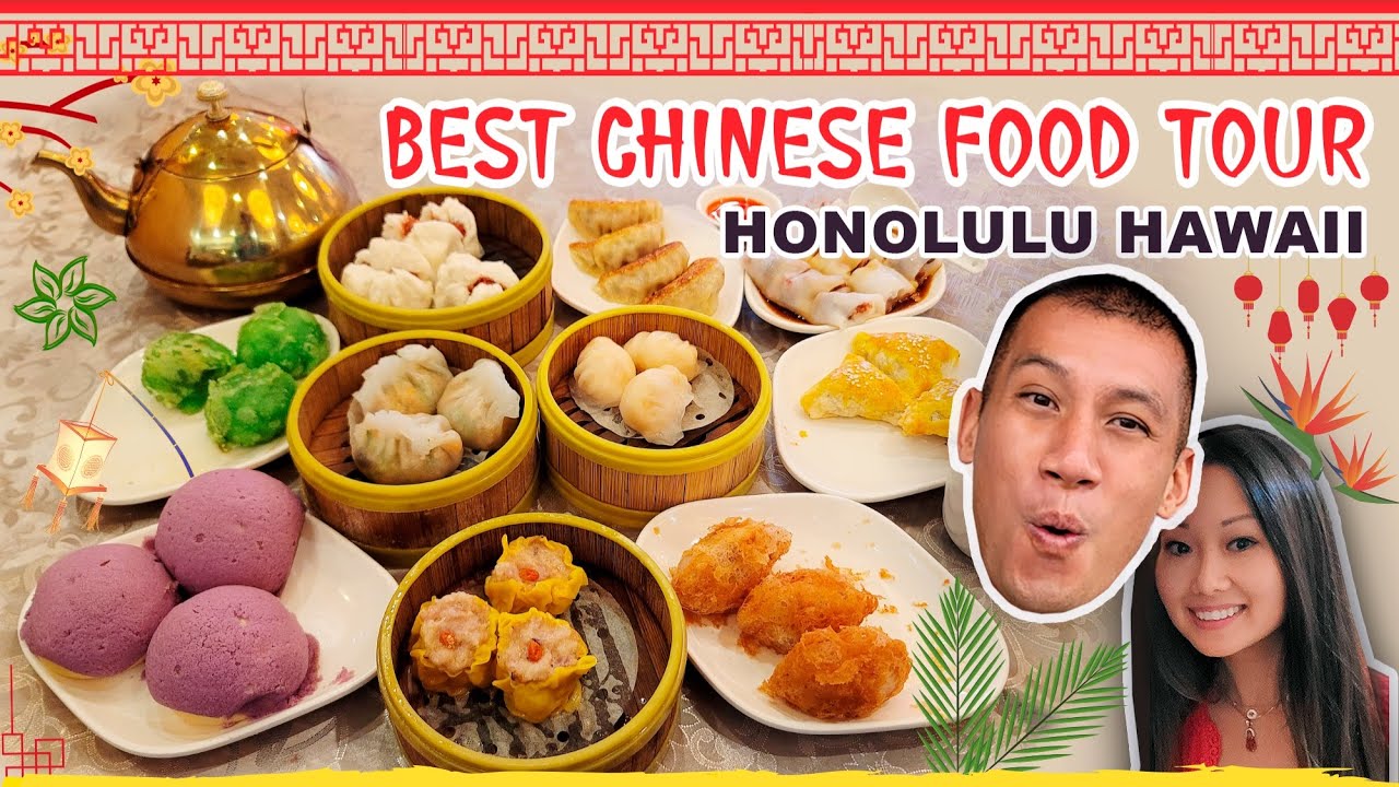 Chinese Food Tour: Hawaii's Best Chinese Food + Manapua Man, Burger in China Town & Lunar New Year