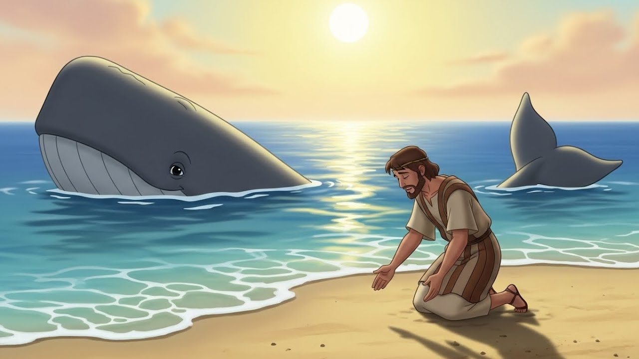 THE STORY OF JONAH: RUNNING FROM GOD AND LEARNING HIS MERCY | BIBLE ANIMATION