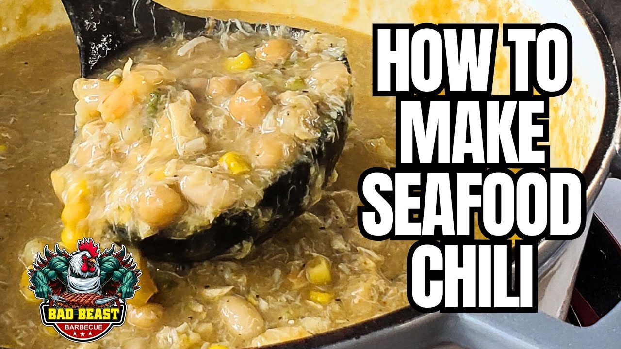 Seafood Chili Made Easy | Better Than White Chicken Chili