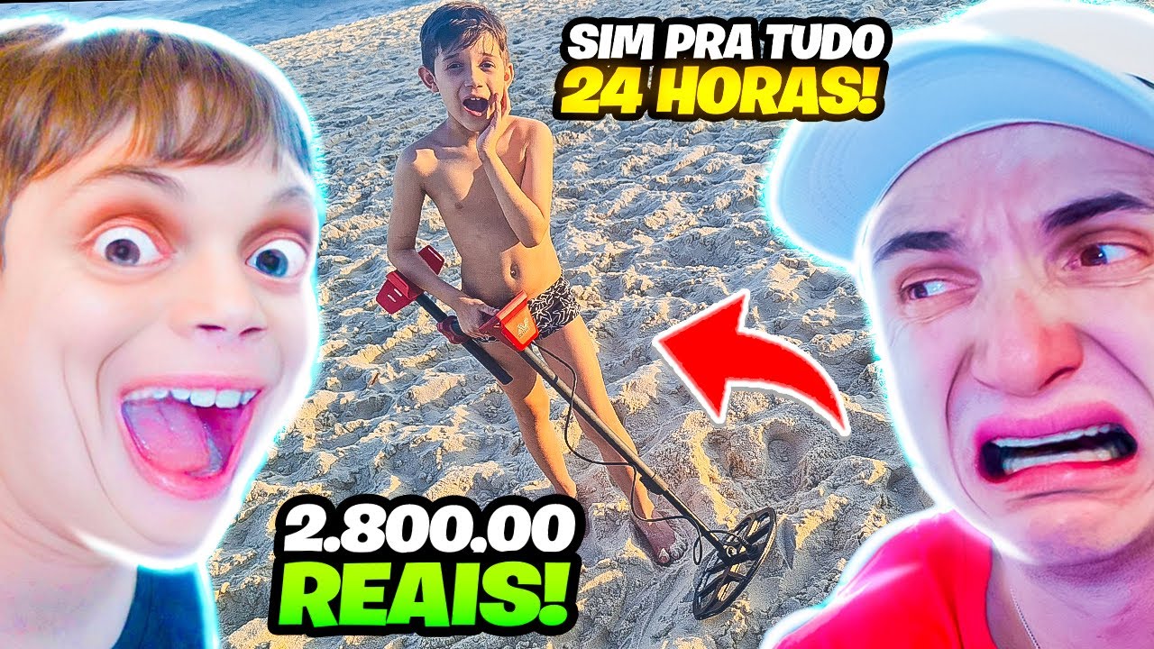 24 Horas Dizendo sim Pra TUDO no Rio de Janeiro #3🤩