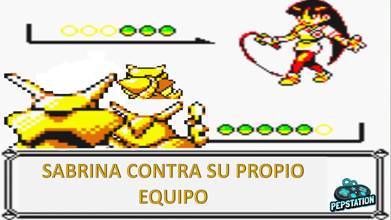 SABRINA contra SU PROPIO EQUIPO pokemon | Pokemon Amarillo