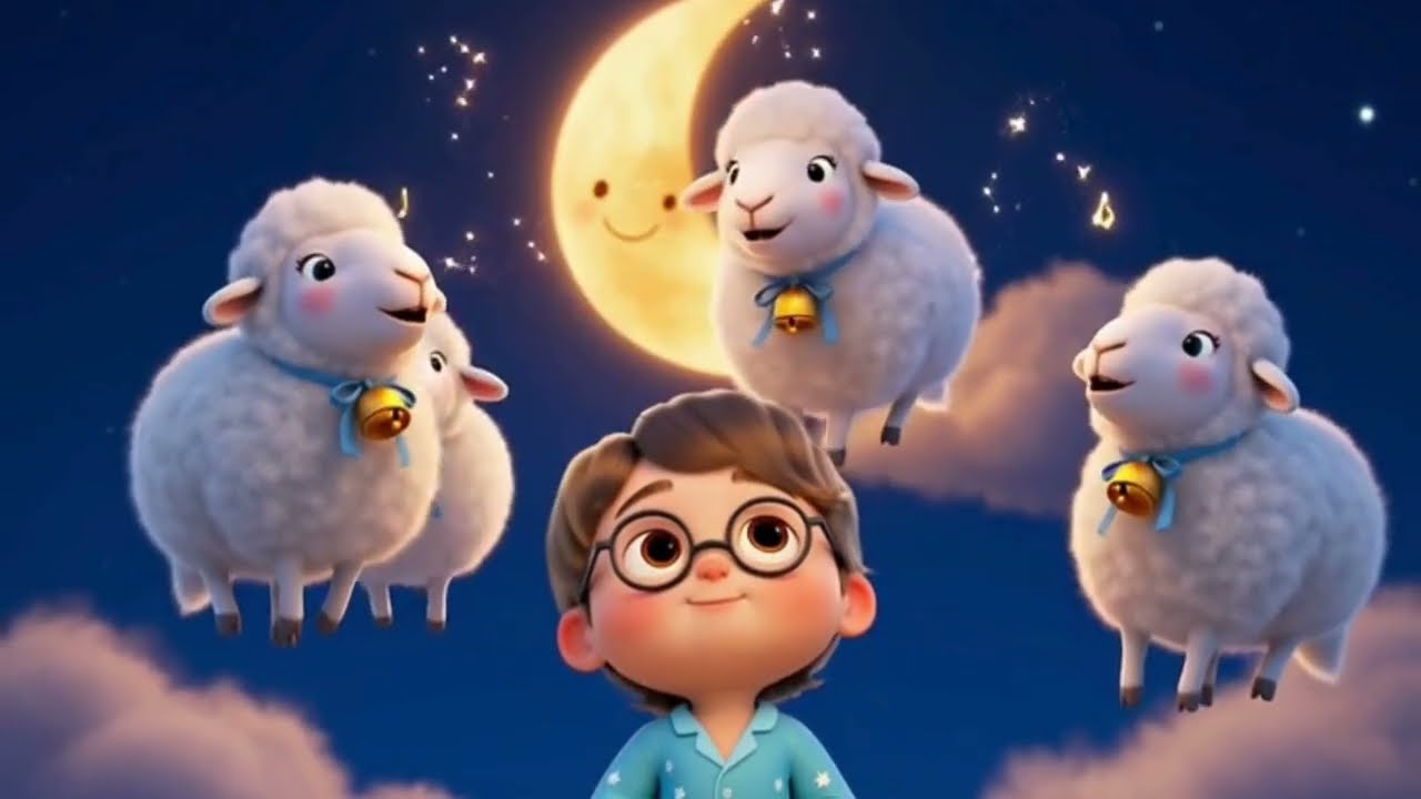Delet e Bardha 🐑🌙 : Ninullë për Fëmijë : Muzikë për Gjumin e Bebave