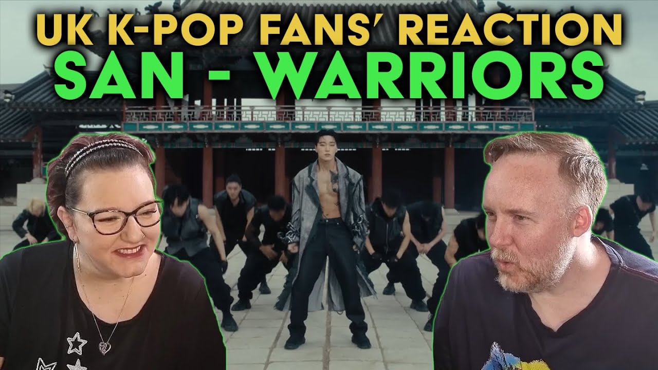 San from Ateez - Warriors Dance Performance - UK K-Pop Fans Reaction