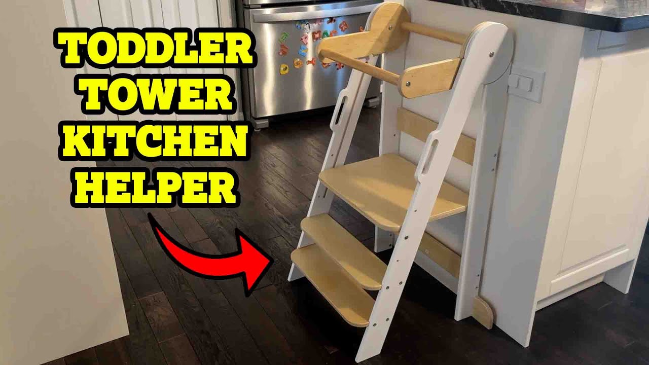 Cook Together! Toddler Tower Kitchen Helper Review – Must-Have for Parents! 👶