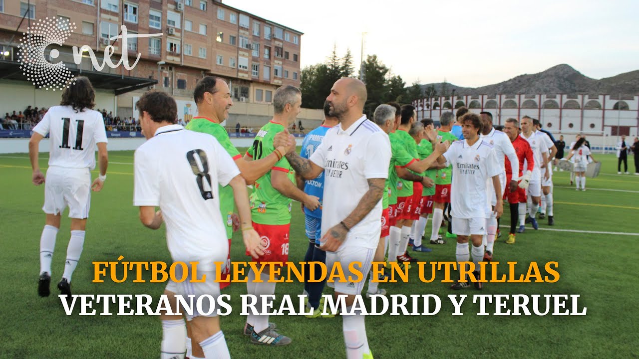 Fútbol LEYENDAS Teruel y Real Madrid en UTRILLAS