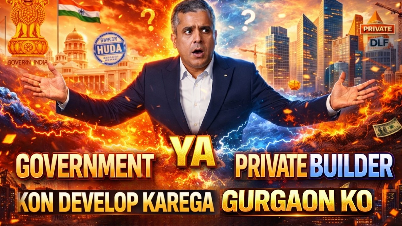 Gurgaon ka Surf Excel || EDC ka Gol Maal || Kon Karega Gurgaon Ko Develop.