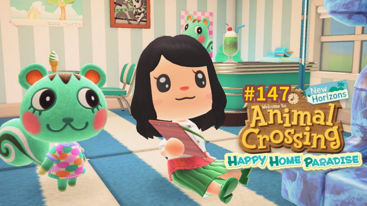 🐿️🍦 Déco glacier d’Amande 🏝️ Animal Crossing New Horizons 744 Happy Home Paradise Let’s play