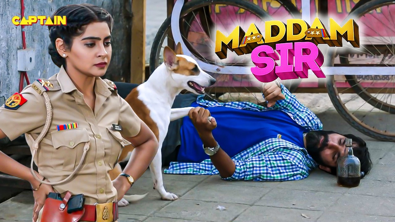 करिश्मा सिंह के पास आया एक नशेड़ी आदमी का केस | Maddam Sir Comedy |