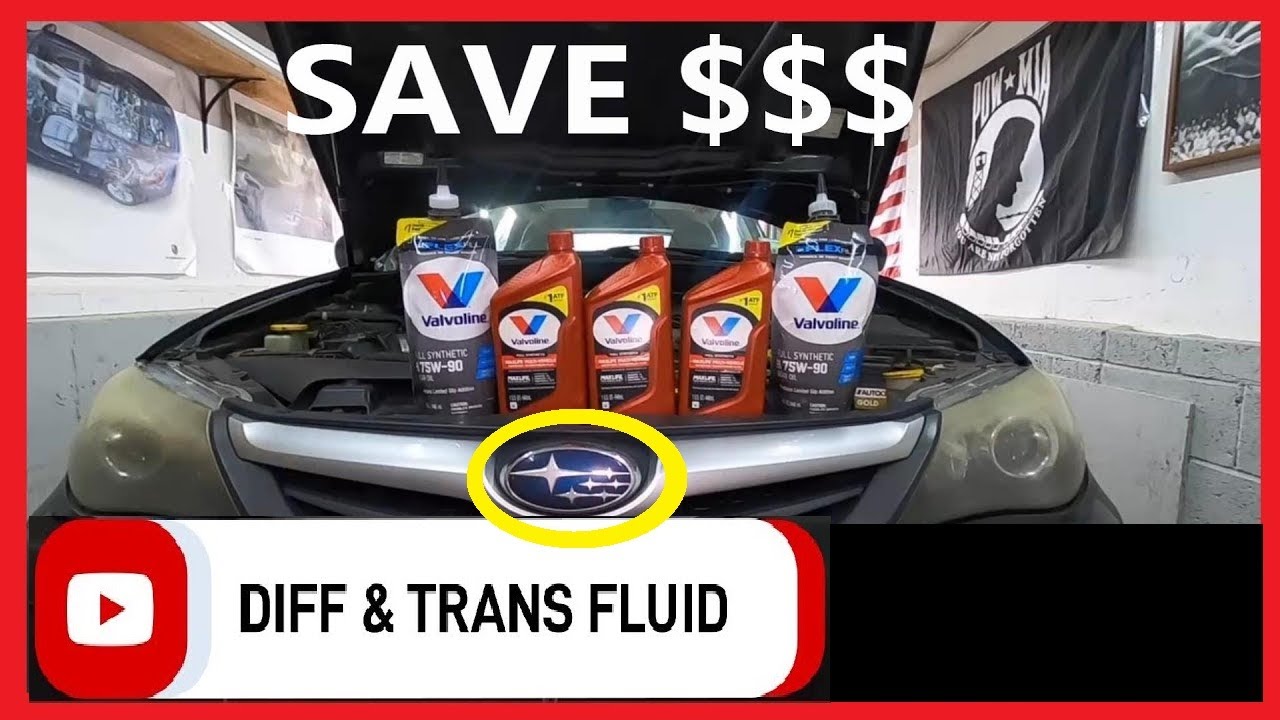 Жидкость для автоматической трансмиссии и дифференциала Subaru ATF