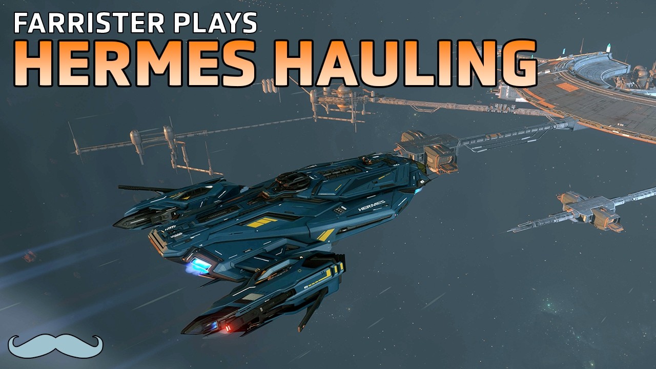Hermes Cargo Hauling | Star Citizen 4.6 4K Gameplay