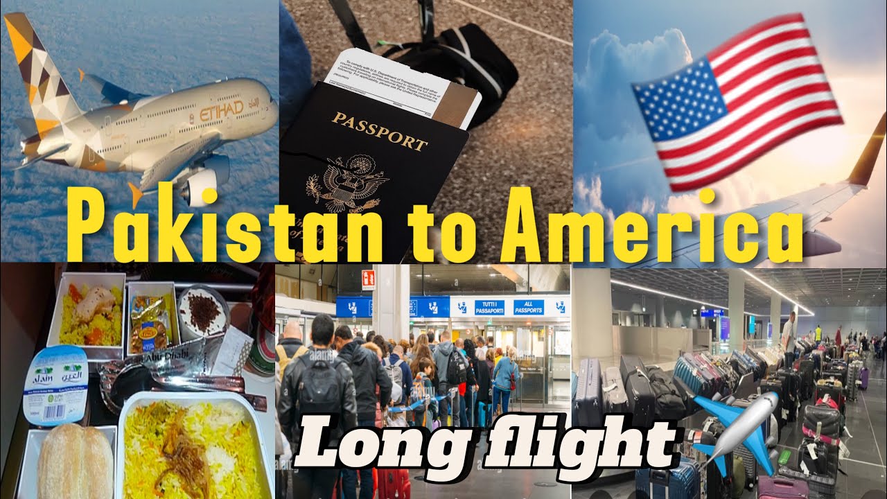 Pakistan To America 🇵🇰🇺🇸|| My USA Travel Journey || Pakistan se Amarica tak ka safar ||